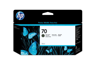 HP 70 matzwarte DesignJet inktcartridge, 130 ml