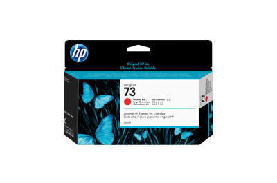 HP 73 chromatisch rode DesignJet inktcartridge, 130 ml