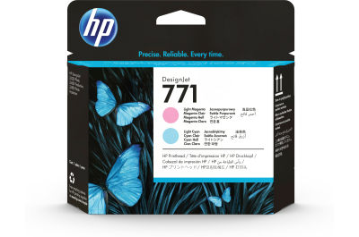 HP 771 licht-magenta/licht-cyaan DesignJet printkop