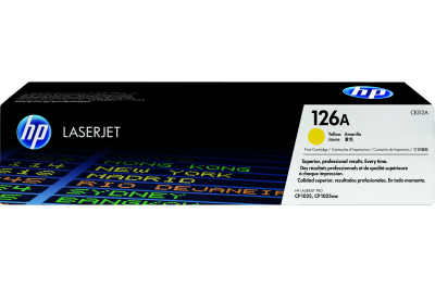 HP 126A toner LaserJet jaune authentique