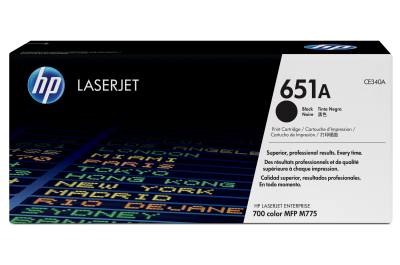 HP 651A originele zwarte LaserJet tonercartridge