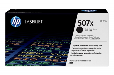 HP 507X toner LaserJet noir grande capacité authentique