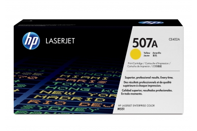 HP 507A toner LaserJet jaune authentique