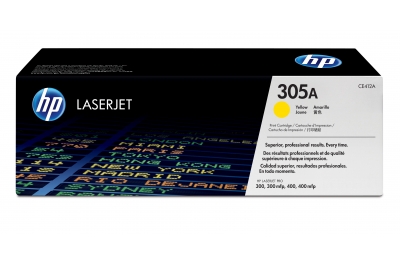 HP 305A toner LaserJet jaune authentique