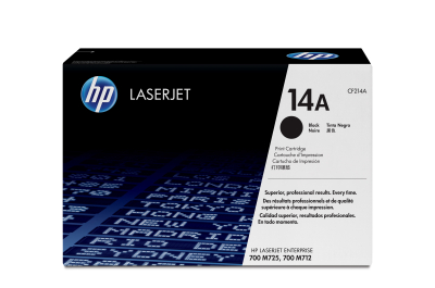 HP 14A originele zwarte LaserJet tonercartridge