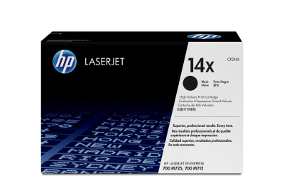 HP 14X cartouche authentique de toner LaserJet noir grande capacité