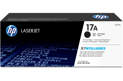 HP 17A originele zwarte LaserJet tonercartridge