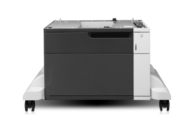 HP LaserJet 1x500-sheet invoerlade met kast en standaard