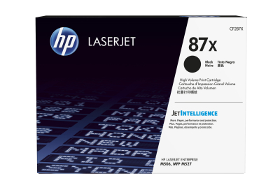 HP 87X toner LaserJet noir grande capacité authentique