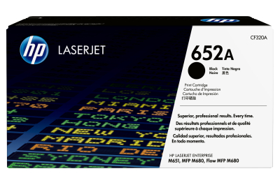 HP 652A originele zwarte LaserJet tonercartridge