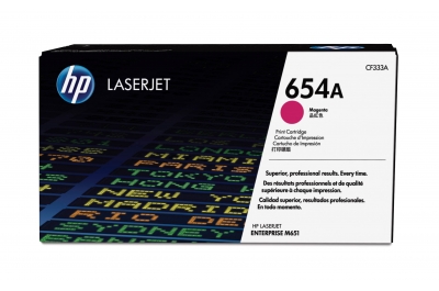 HP 654A toner magenta authentique LaserJet