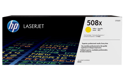 HP 508X toner LaserJet Jaune grande capacité authentique