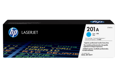 HP 201A toner LaserJet Cyan authentique