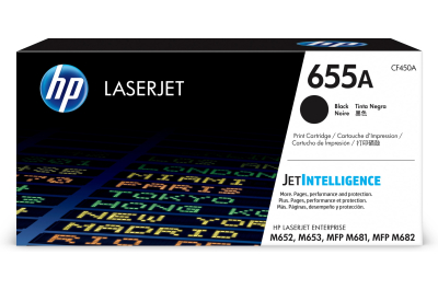 HP Originele 655A zwarte LaserJet tonercartridge