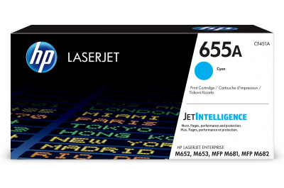 HP Originele 655A cyaan LaserJet tonercartridge