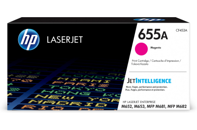 HP 655A Toner LaserJet magenta authentique
