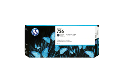 HP 726 matzwarte DesignJet inktcartridge, 300 ml