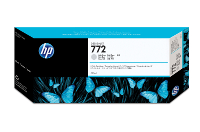 HP 772 lichtgrijze DesignJet inktcartridge, 300 ml