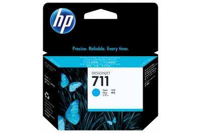 HP 711 cyaan DesignJet inktcartridge, 29 ml