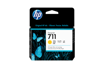 HP 711 gele DesignJet inktcartridge, 29 ml