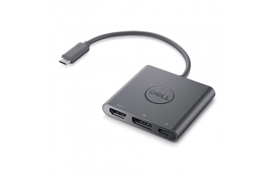 DELL Adaptateur USB-C vers HDMI/DP avec passerelle d’alimentation