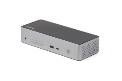 StarTech.com USB-C Dock, 4K 60Hz Quad Monitor DisplayPort & HDMI, Universeel USB Type-C Docking Station met 100W Power Delivery, USB Hub met 1x USB Type-C & 3x USB-A, Ethernet, Audio
