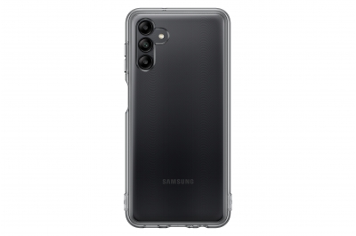 Samsung EF-QA047TBEGWW coque de protection pour téléphones portables 16,5 cm (6.5") Housse Noir, Transparent