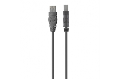 Belkin USB 2.0 A - USB 2.0 B, 1.8m USB-kabel 1,8 m USB A USB B Grijs