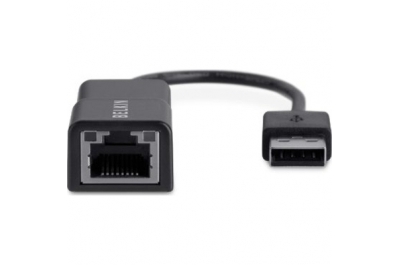 Belkin F4U047BT tussenstuk voor kabels RJ-45 USB 2.0 Type-A Zwart