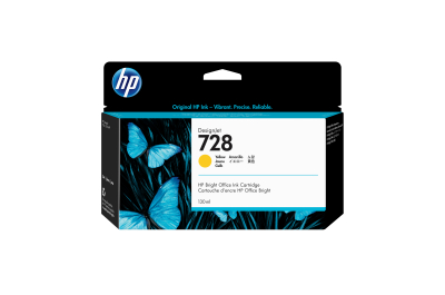 HP 728 gele DesignJet inktcartridge, 130 ml