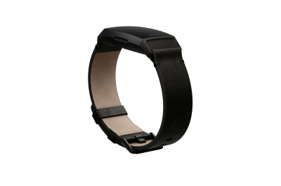 Fitbit FB168LBBKS slimme draagbare accessoire Band Zwart Echt leer