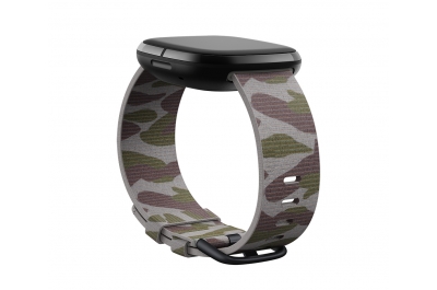 Fitbit FB174WBGNL slimme draagbare accessoire Band Camouflage Aluminium, Synthetisch
