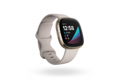 Fitbit Sense 4,01 cm (1.58") AMOLED 40 mm Wit GPS