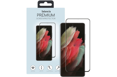 Selencia Gehard Glas Premium Screenprotector Samsung Galaxy S21 Ultra