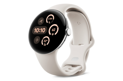 Google Pixel Watch 3 AMOLED 41 mm Digitaal Touchscreen 4G Zilver Wifi GPS