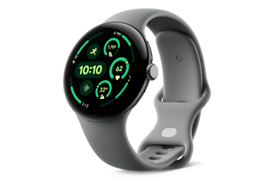 Google Pixel Watch 3 AMOLED 45 mm Digitaal Touchscreen 4G Grijs Wifi GPS