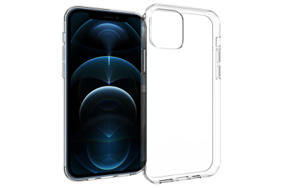 Accezz Clear Backcover iPhone 12 Pro Max - Transparant