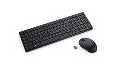 DELL KM555 toetsenbord Inclusief muis Universeel RF-draadloos + Bluetooth QWERTY UK International Zwart