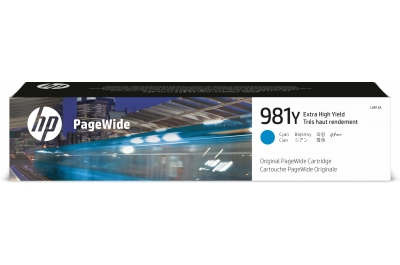 HP 981Y Extra High Yield Cyan Original PageWide Cartridge
