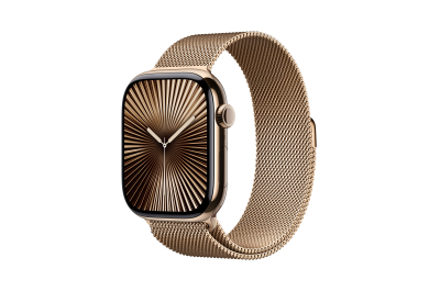 Apple Watch Series 10 OLED 46 mm Digitaal 416 x 496 Pixels Touchscreen 4G Goud Wifi GPS