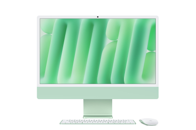 Apple iMac Apple M M4 59,7 cm (23.5") 4480 x 2520 Pixels Alles-in-één-pc 24 GB 512 GB SSD macOS Sequoia Wi-Fi 6E (802.11ax) Groen