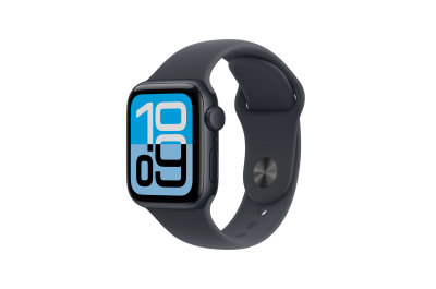 Apple Watch SE (3nd generation) OLED 40 mm Digitaal 324 x 394 Pixels Touchscreen Zwart Wifi GPS