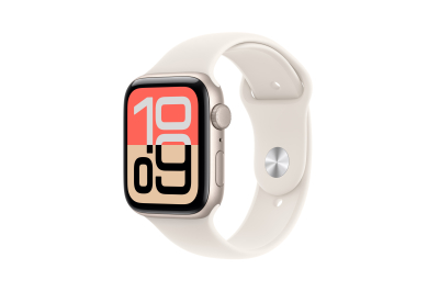 Apple Watch SE (3nd generation) OLED 44 mm Digitaal 368 x 448 Pixels Touchscreen Beige Wifi GPS