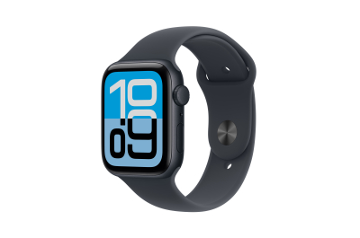 Apple Watch SE (3nd generation) OLED 44 mm Digitaal 368 x 448 Pixels Touchscreen Zwart Wifi GPS