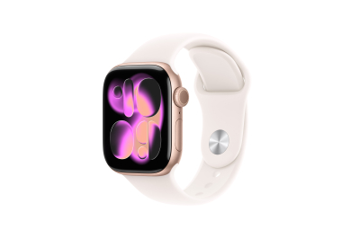 Apple Watch Series 11 OLED 42 mm Digitaal 374 x 446 Pixels Touchscreen Roségoud Wifi GPS