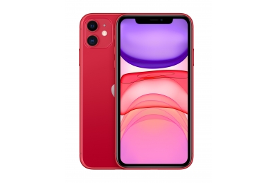 Apple iPhone 11 15,5 cm (6.1") Double SIM iOS 14 4G 256 Go Rouge