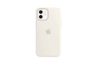 Apple iPhone 12 | 12 Pro Silicone Case with MagSafe - White
