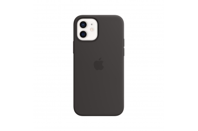 Apple iPhone 12 | 12 Pro Silicone Case with MagSafe - Black