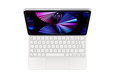 Apple MJQJ3DK/A toetsenbord voor mobiel apparaat Wit QWERTY Deens