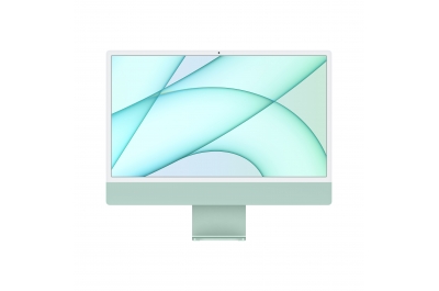 Apple iMac Apple M M1 61 cm (24") 4480 x 2520 pixels 8 Go 256 Go SSD PC All-in-One macOS Big Sur Wi-Fi 6 (802.11ax) Vert